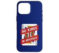 Carte à Jouer No Kings in America Pro-Democracy Patriotic Coque pour iPhone 16 Pro Max