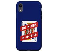 Carte à Jouer No Kings in America Pro-Democracy Patriotic Coque pour iPhone XR