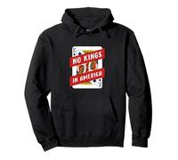 Carte à jouer No Kings In America Pro-Democracy Patriotic Sweat à Capuche