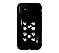 Carte à Jouer Ten of Cups Coffee Tarot Barista Coque pour iPhone 11