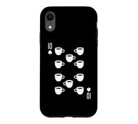 Carte à Jouer Ten of Cups Coffee Tarot Barista Coque pour iPhone XR