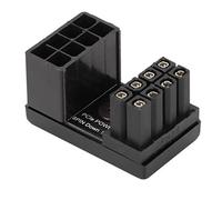 Carte A180 Degrés ContorCuter Ghics A, Coudée à 180 Degrés A Fermement Soudée 8 Broches Fem à 8 Broches M A avec Coque d'ilation pour Carte Ghics de Bureau (PH38A+ 1PCS)