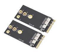Carte Adaptateur, Carte Adaptateur Réseau Fil Durable Portable, 2 Pièces de Haute qualité Stable pour Ordinateur de Bureau