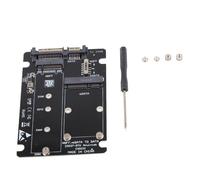 Carte adaptateur convertisseur 2 en 1 Mini M.2 NGFF et MSATA SSD vers disque dur SATA 3.0