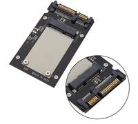 Carte adaptateur convertisseur MSATA SSD vers SATA 2,5 pouces, carte de Transition pour ordinateur