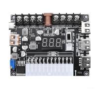 Carte adaptateur d'alimentation ATX avec module 20/24 broches Affichage de la tension Sortie réglable pour laboratoire électronique (A)