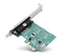 Carte Adaptateur de Port Parallèle PCI-E,Imprimante DB25 LPT à Port Parallèle vers Convertisseur PCI-E,Carte d'extension Parallèle LPT,pour Windows98SE/ME/2000/XP/Vista/Win7/Win8/Win10
