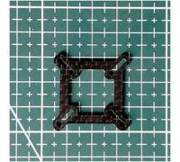 Carte Adaptateur en Fibre de Carbone ESC Compatible avec contrôleur de vol de Drone FPV, Compatible avec ESC 30X30 à 25X25 20X20 16X16 M3 M2, Couleur remplaçable 20X20(25X25)