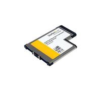 StarTech Carte adaptateur ExpressCard/54 ECUSB3S254F - 2 ports USB 3.0 (5 Gbps) avec support UASP