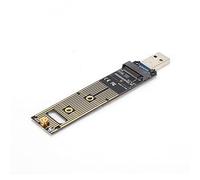 Carte Adaptateur M.2 NVME SSD vers USB, Carte Convertisseur de Disque Dur avec Puce Pont USB 3.1 Gen 2 10 Gbit/s pour SSDBlack//Crucial NVME