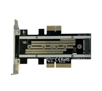 Carte adaptateur NVME vers PCIe X1X4 pour un démarrage et un temps de charge plus rapides pour ordinateur - Transfert de fichiers à grande vitesse