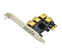 Carte Adaptateur Pci-E 1 À 4, Extension De Carte Graphique Usb3.0, Utilisée Pour Le Minage De Btc