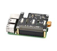 Carte adaptateur PCIe 2 canaux extensible à 2 canaux empilable Carte extensible Module PCIe HAT empilable