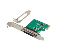 Carte adaptateur PCIe à port parallèle PCIE vers DB25 pour imprimantes techniques commerciales utilisant un port parallèle