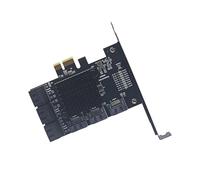 Carte adaptateur PCIExpress 1X 4X avec 9 ports de débit de données 6 Gbit/s et fonctionnalité remplaçable à chaud Carte d'extension PCIe