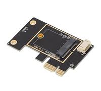 Carte Adaptateur Réseau, Antenne à Gain Élevé, Installation Facile | NGFF M2 vers PCIe, plug and play, couverture fiable, applications de bureau