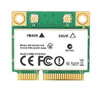 Carte Adaptateur réseau PCI-E, Carte WiFi sans Fil Haut débit, Bluetooth 4.1, pour Ordinateurs Portables QCA6174A Mini PCI - E, Compatible avec Ordinateur, Lecteur publicitaire