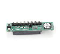 Carte Adaptateur SATA 2,5 Pouces, Disque Dur Femelle SATA 7 + 15PIN vers Carte Adaptateur convertisseur IDE 44Pin mâle pour 98SE/2000/ME/XP/VISTA/NT 4.0/Linux, connecteurs