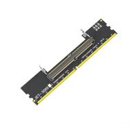 Carte adaptateur SO-DIMM vers DDR5 U-DIMM, PCB 6 couches avec surintensité | Adaptateur SO-DIMM vers U-DIMM pour mémoire DDR5 d'ordinateur portable, carte convertisseur PCB 6 couches pour mise à niveau