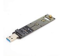 Carte Adaptateur SSD, Adaptateur SSD M.2 NVMe vers USB, Adaptateur NVMe vers USB Carte Convertisseur de Disque Dur pour Samsung
