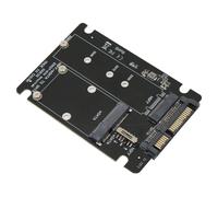 Carte adaptateur SSD double baie MSATA M.2 NGFF vers SATA 3.0 adaptateur convertisseur SSD carte Riser