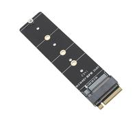 Carte Adaptateur SSD M.2 NVMe, Prise en Charge Multi-Tailles, Finition Soignée, Installation Facile et Connexion Stable, Carte Adaptateur pour Test de Fente M2NVME, avec