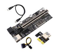 Carte adaptateur VER12X USB 3.0 6 broches PCI-E 009S PLUS avec capteur de température