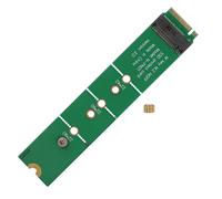 Carte adaptatrice SSD, adaptateur PCI-E NVMe M.2NGFF clé M vers E pour la conversion de SSD de petite taille en SSD de grande taille, prise en