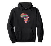 Carte Afrique Continent coloré Sweat à Capuche
