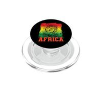 Carte Afrique du Continent de la Population du Lion PopSockets PopGrip pour MagSafe