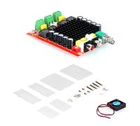 Carte amplificateur Audio, Module numérique Haute Puissance avec Coque TDA7498, composant de Puce XH-A101 pour système de Divertissement à Domicile