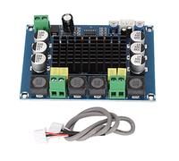 Carte Amplificateur, Carte Amplificateur de Puissance Audio Double Canal 2x120W Carte Amplificateur Numérique HiFi DC12-24V pour Haut-parleurs de Cinéma Maison Bricolage