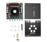 Carte amplificateur numérique 21 canaux, avec réglage des aigus et des Basses, 2x200w 400w, boîtier intégré pour Haut-Parleur Domestique