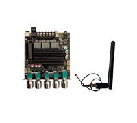 Carte Amplificateur Numérique ZK-ST21 2.1 Canaux 2X100W + 200W Caisson de Basses TPA3221 Module Amplificateur avec Antenne 2.4G