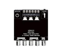 Carte amplificateur : récepteur sans fil, connectivité module stéréo, design compact en aluminium, transmission de haute qualité | Amélioration de la configuration audio externe pour