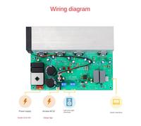 Carte Amplificateur TDA7294 PRO 2.0 Canaux 150W Carte Amplificateur Audio HiFi Haute Puissance Refroidie par Air