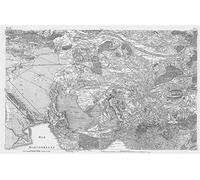 Carte ancienne : Aix-en-Provence et Marseille