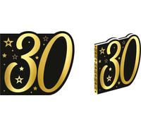 Carte Anniversaire 18 ans Étoiles d'or Fête Décoration Félicitations Carnaval Célébration Moments brillants Highlight Célébration, Couleur : Noir