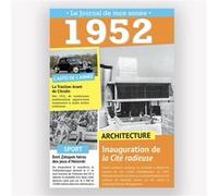 CARTE D'ANNIVERSAIRE LE JOURNAL DE MON ANNEE 1948-2011 (1952)