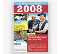 CARTE D'ANNIVERSAIRE LE JOURNAL DE MON ANNEE 1948-2011 (2008)