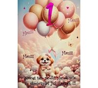 Carte Anniversaire fille chien 3K