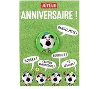 Carte Anniversaire - Joyeux anniversaire Dans le mille ! Hourra But Tu assures !