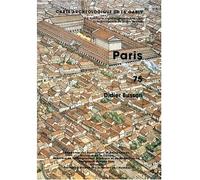 Carte archéologique de la Gaule 75 Paris - Didier Busson - Academie Inscriptions Belles Lettres - broché - Livre