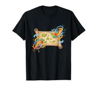 Carte au trésor Fantastique îles Tropicales Aventure Pirate T-Shirt
