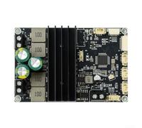 Carte audio numérique à double canal 2 x 100 W Puissance avec amplification des basses pour projets audio à domicile Kit haut-parleur sans fil Entrée CC 9-30 V Compact