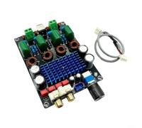 Carte audio numérique double canal pour TPA3116D2, module d'ampli de puissance stéréo 2 x 100 W avec entrée RCA, DC 12-24 V, compact 110 x 79 mm pour projets de haut-parleurs à monter soi-même