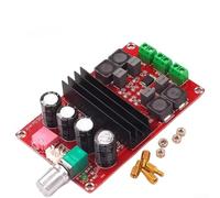 Carte audio numérique TDA3116D2 - Puce 100 W - Double canal stéréo - 12-24 V CC - Faible bruit - Kit de développement compact pour projets audio à faire soi-même - Rouge