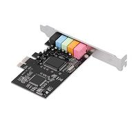 Carte audio stéréo PCI E 5.1, Full duplex 5.1 canaux PCI Express, pour ordinateur de bureau Win 7