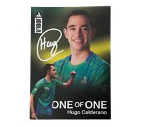 Carte autographiée de Hugo Calderano