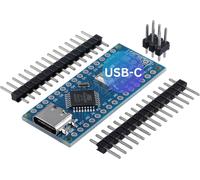 Carte AZ-Nano V3 avec Connecteur USB-CAtmega CH340 ChipCompatible avec Arduino et Arduino Pro MicroE-book Inclus